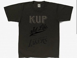 Keepuppossee x Jetlife x Lakers Black Shirt 35$